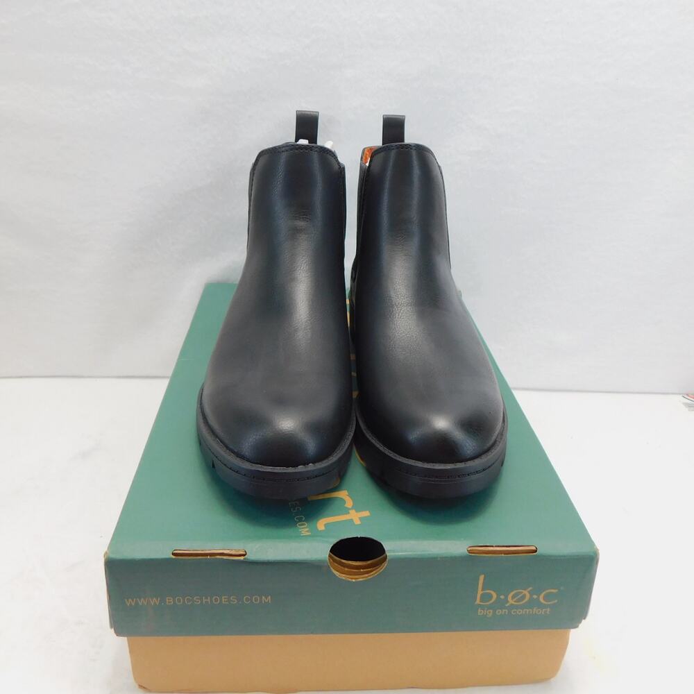 BOC by Born Erin Black Women's Chelsea Boots Block Heel Size 7.5 New